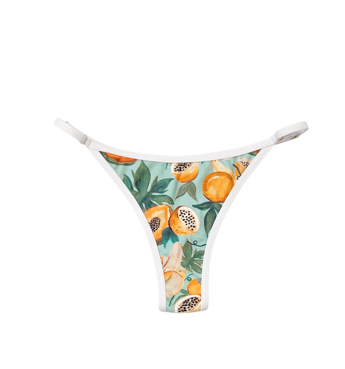 Rio Bikini Bottoms - Papaya Print